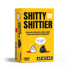 Shitty or Shittier, paradoxul magarului, joc de petrecere, Ludicus Games