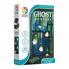 Ghost Hunters, joc de logica cu 60 de provocari, 6+ ani, editie internationala, Smart Games