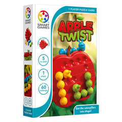 Apple Twist, joc de logica cu 60 de provocari, 5+ ani, editie internationala, Smart Games