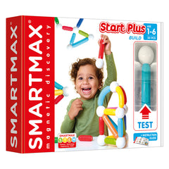 Joc magnetic Smart Max, Start +, Setul incepatorilor plus, 30 piese, Smart Games