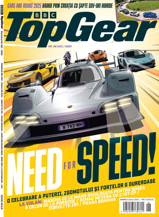 BBC Top Gear iulie-august 2025