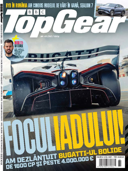 BBC Top Gear aprilie 2025
