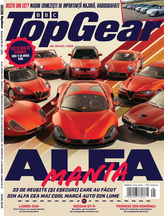 Revista Top Gear - iunie 2025 - digital PDF