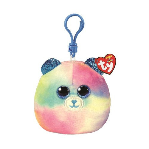Plus breloc TY 8.5 cm squishy beanies hope ursuletul pastel