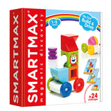 Joc magnetic Smart Max, My First Build & Drive, Primul meu proiect, 8 piese, Smart Games