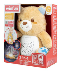 Winfun proiector si lampa de veghe ursulet