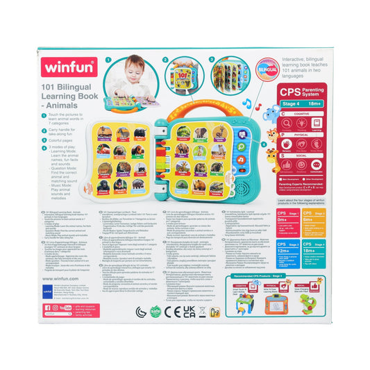 Winfun carticica bilingva pentru invatarea animalelor, WINFUN