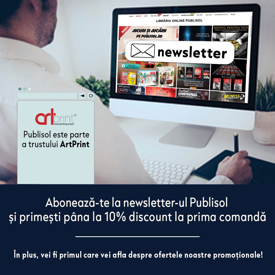 aboneza-te la newsletter-ul publisol si primesti pana la 10% reducere la prima comanda