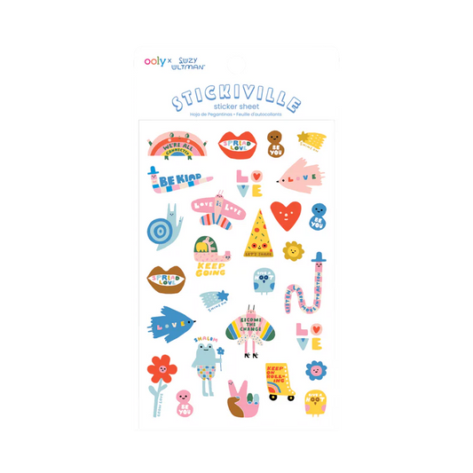 Abtibilduri 3D Stickiville Mini Mantras - Ooly