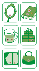 Abtibilduri imitatie sigiliu - Pasari, colectia Creatii Naturale - Avenir - Publisol.ro