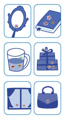 Abtibilduri imitatie sigiliu - Spatiu, colectia Creatii Naturale - Avenir - Publisol.ro