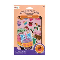 Abtibilduri parfumate - Stickiville Cat Cafe - Ooly - Publisol.ro