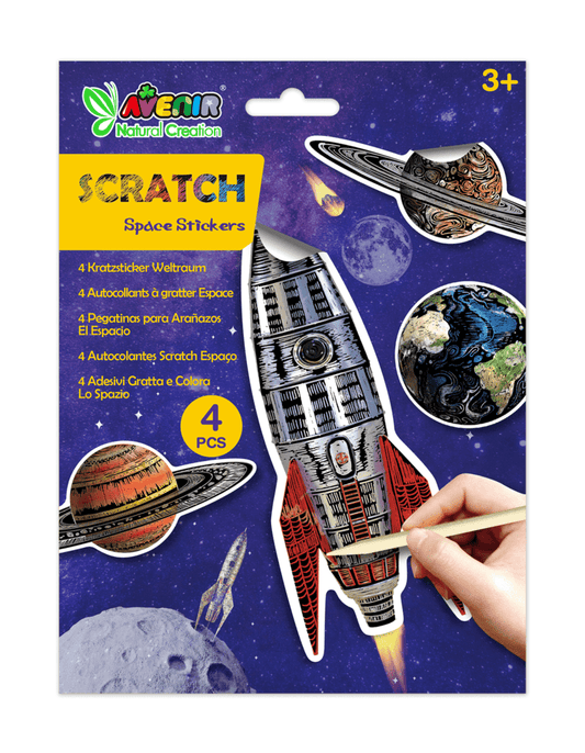 Abtibilduri razuibile - Spatiu, colectia Creatii Naturale - Avenir - Publisol.ro