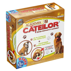 Academia cateilor - Set interactiv cu jucarii si instructiuni pentru dresat catei, D - Toys - Publisol.ro