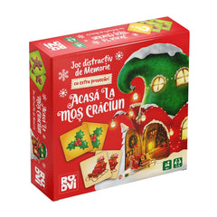 Acasa la Mos Craciun – joc de memorie festiv pentru intreaga familie, D - Toys - Publisol.ro