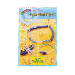 Accesorii colorate din fire de impletit - Set creativ Totum, D - Toys - Publisol.ro