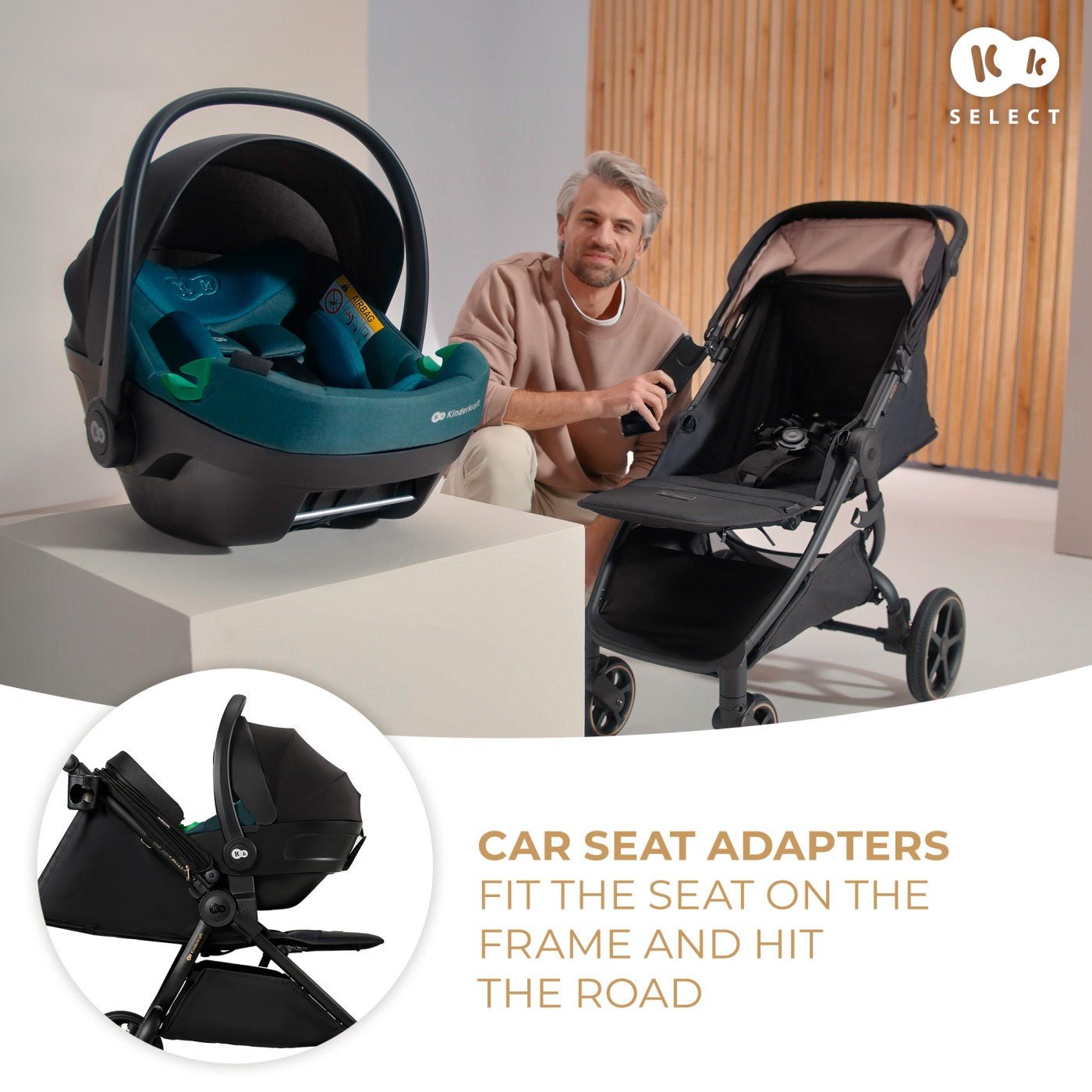 Adaptori carucior Kinderkraft mitzy - Publisol.ro