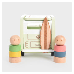 Adventure Camper, rulota din lemn, TickiT - Publisol.ro