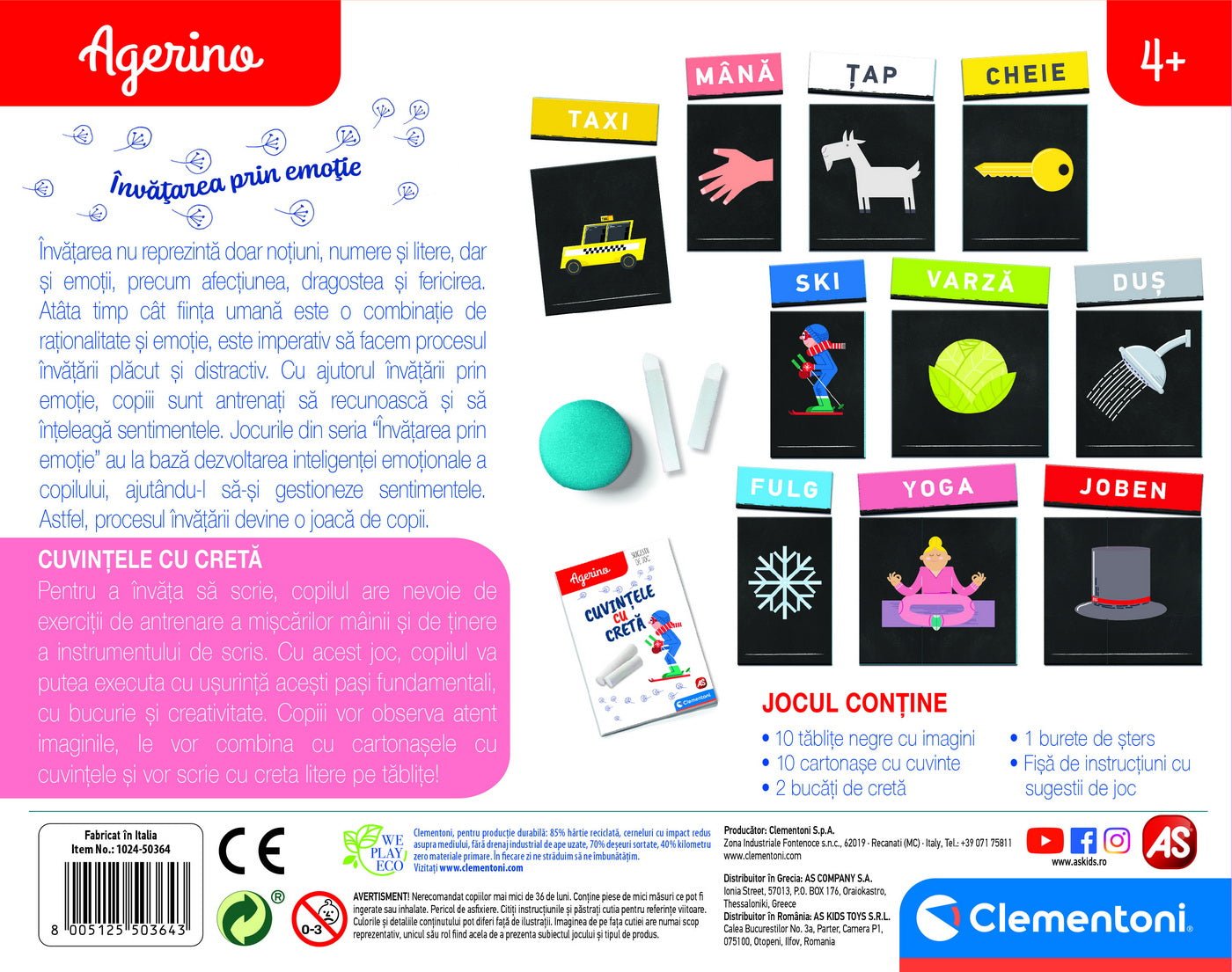 Agerino cuvintele cu creta, AS - Publisol.ro