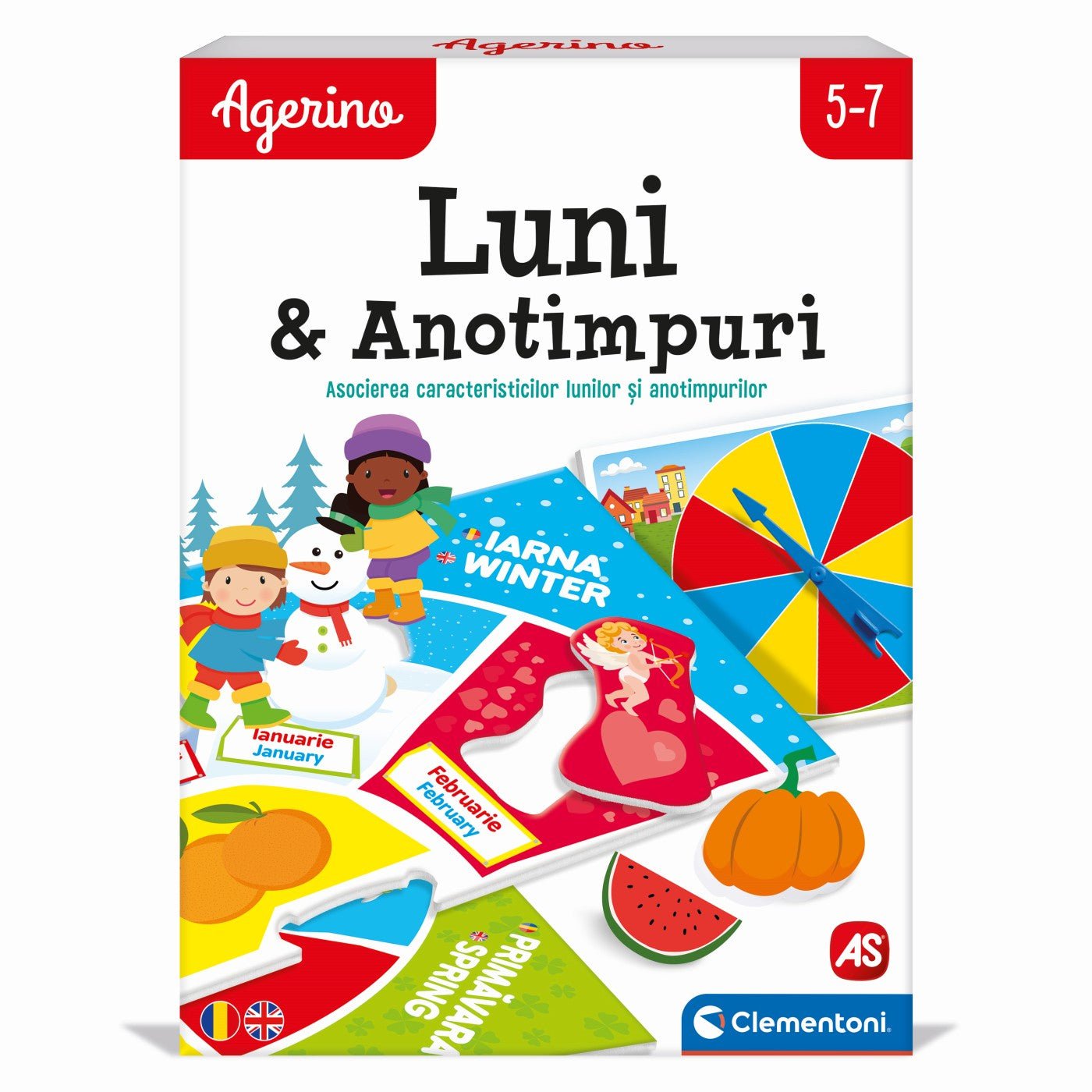 Agerino luni si anotimpuri educativ, AS - Publisol.ro