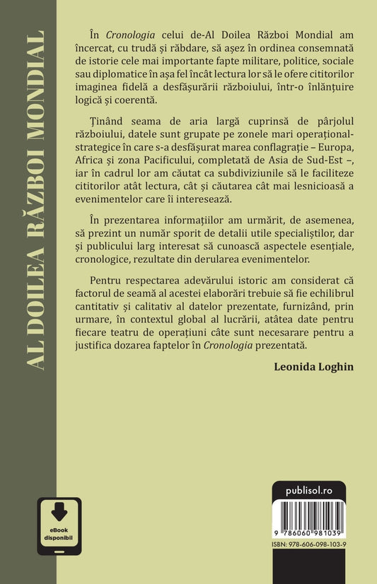 Al Doilea Razboi Mondial - Leonida Loghin - Ed. digitala - PDF - Publisol.ro
