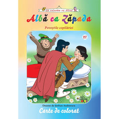 Alba ca zapada. Carte de colorat, de Prestige - Publisol.ro