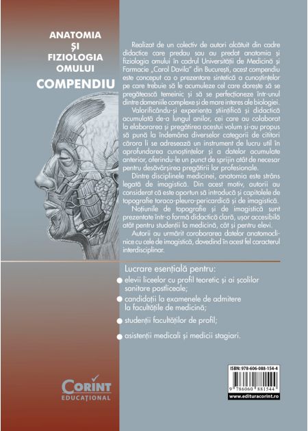 Anatomia și fiziologia omului. Compendiu - Publisol.ro