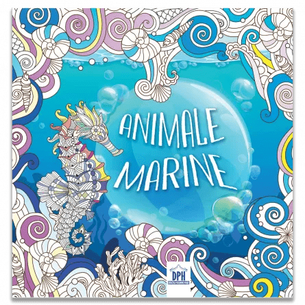 Animale marine - Carte de colorat, de DPH - Publisol.ro