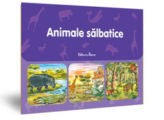 Mapa animale salbatice - 10 planse A3, de Editura Diana