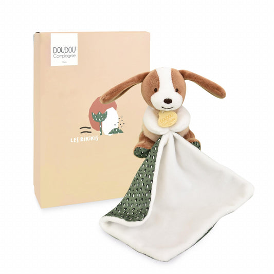 Animalut LES RIKIKIS - jucarie de plus cu paturica, 11 cm - Doudou et Compagnie - Publisol.ro
