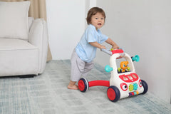 Antemergator multicolor si centru cu activitati interactive, Jucarii Bebe - Publisol.ro