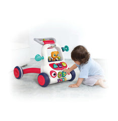 Antemergator multicolor si centru cu activitati interactive, Jucarii Bebe - Publisol.ro