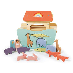 Arca lui Noe, din lemn premium - Little Noah's Ark - Tender Leaf Toys - Publisol.ro