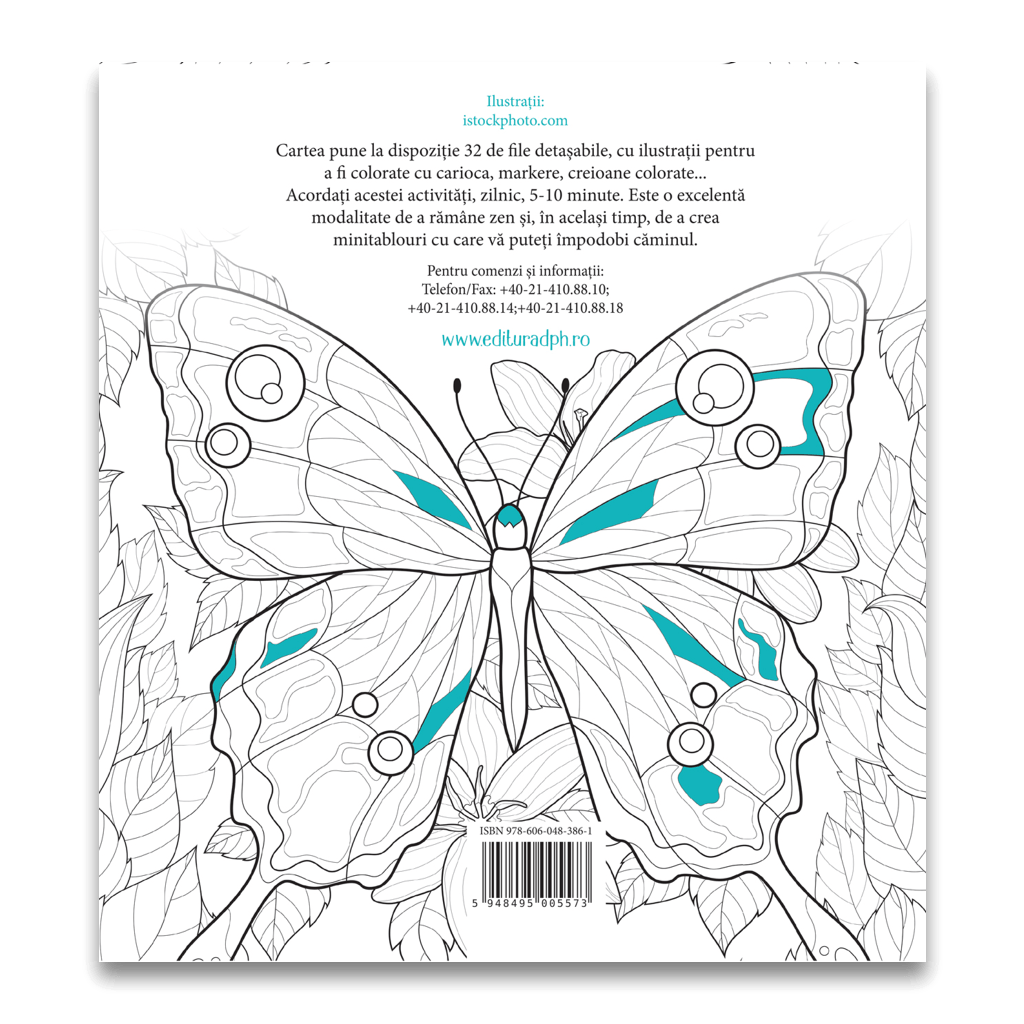 Armonie: Carte de colorat - 28 de file detasabile - Publisol.ro