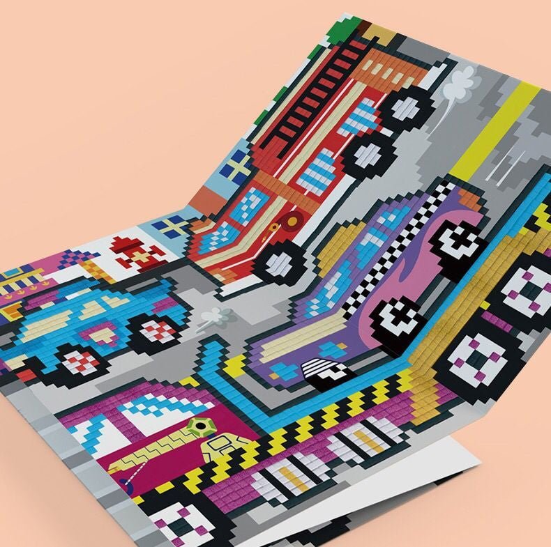 Arta mozaic pe numere - Transport - Avenir - Publisol.ro