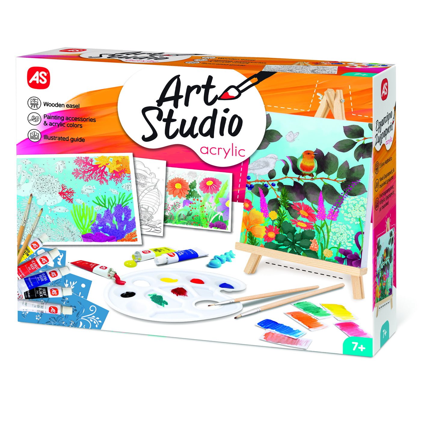 Atelierul de pictura art studio acrylic, AS - Publisol.ro