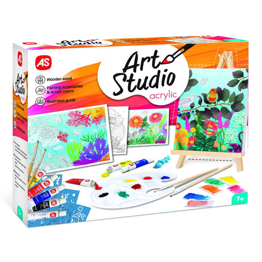 Atelierul de pictura art studio acrylic, AS - Publisol.ro