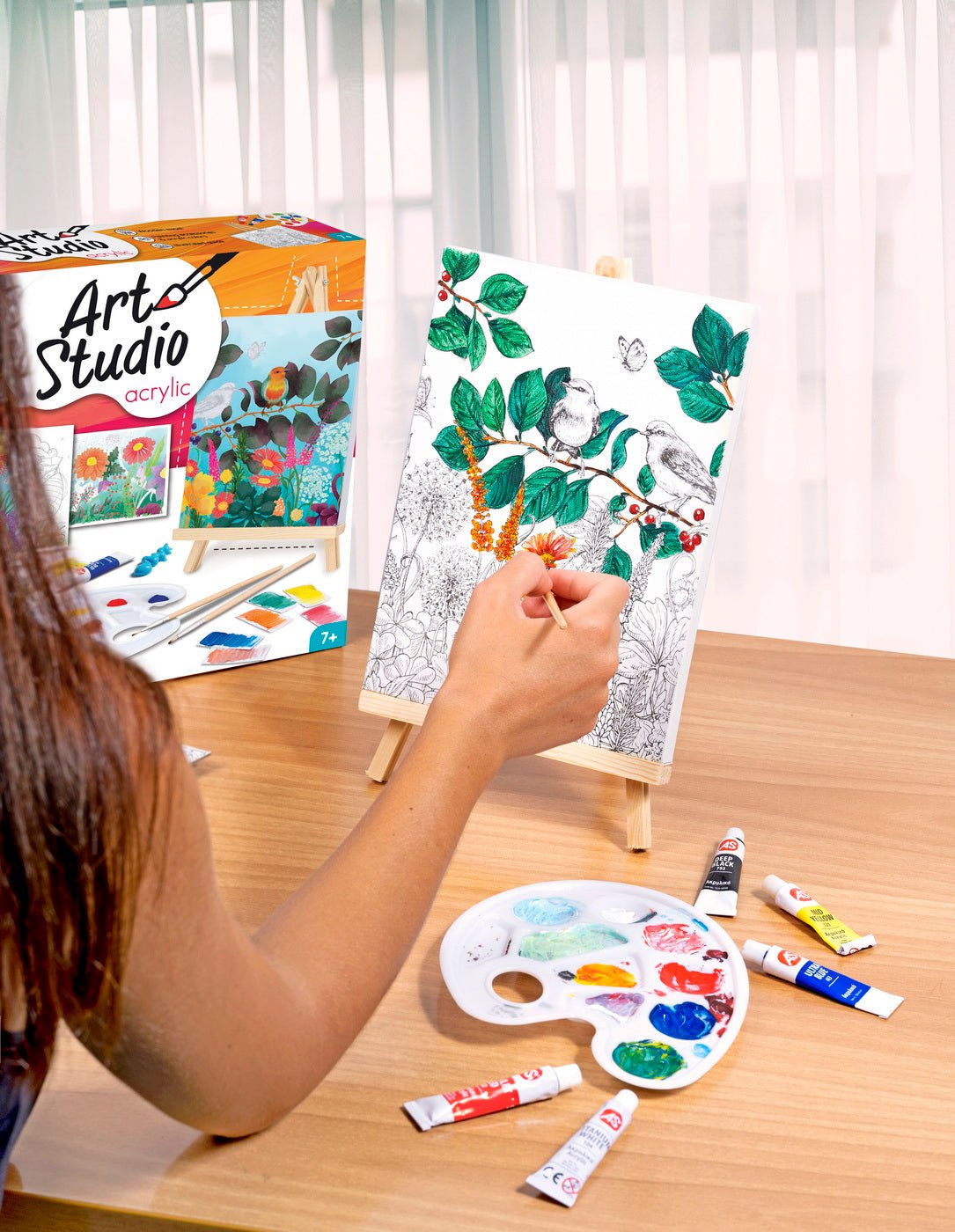 Atelierul de pictura art studio acrylic, AS - Publisol.ro