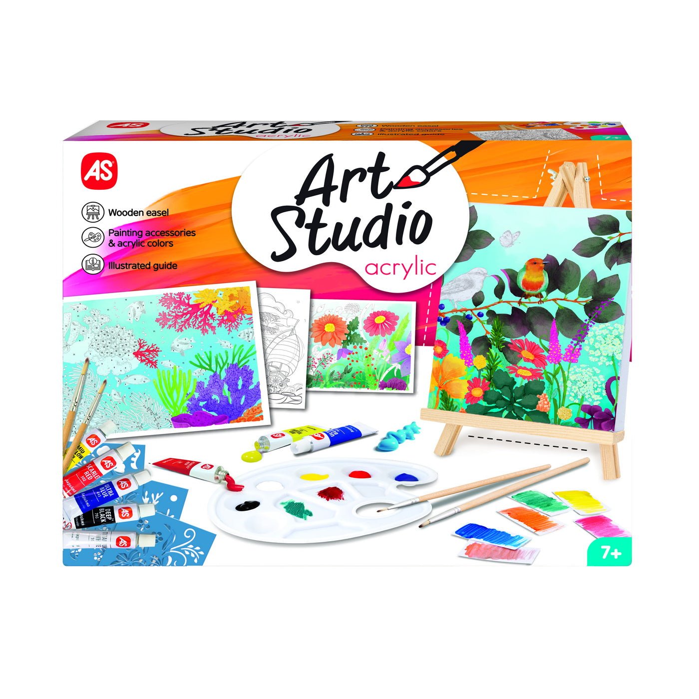 Atelierul de pictura art studio acrylic, AS - Publisol.ro