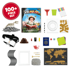 Atlas VR Interactiv , Exploreaza Lumea prin Realitate Virtuala - Abacus Brands - Publisol.ro