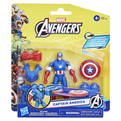 Avangers epic hero battle gear figurina captain america 10cm, Hasbro - Publisol.ro