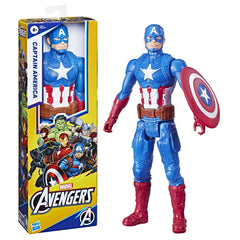 Avengers titan eroi de film figurina captain america 29cm, Hasbro - Publisol.ro