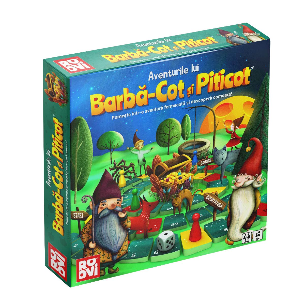 Aventurile lui Barba - Cot si Piticot, D - Toys - Publisol.ro