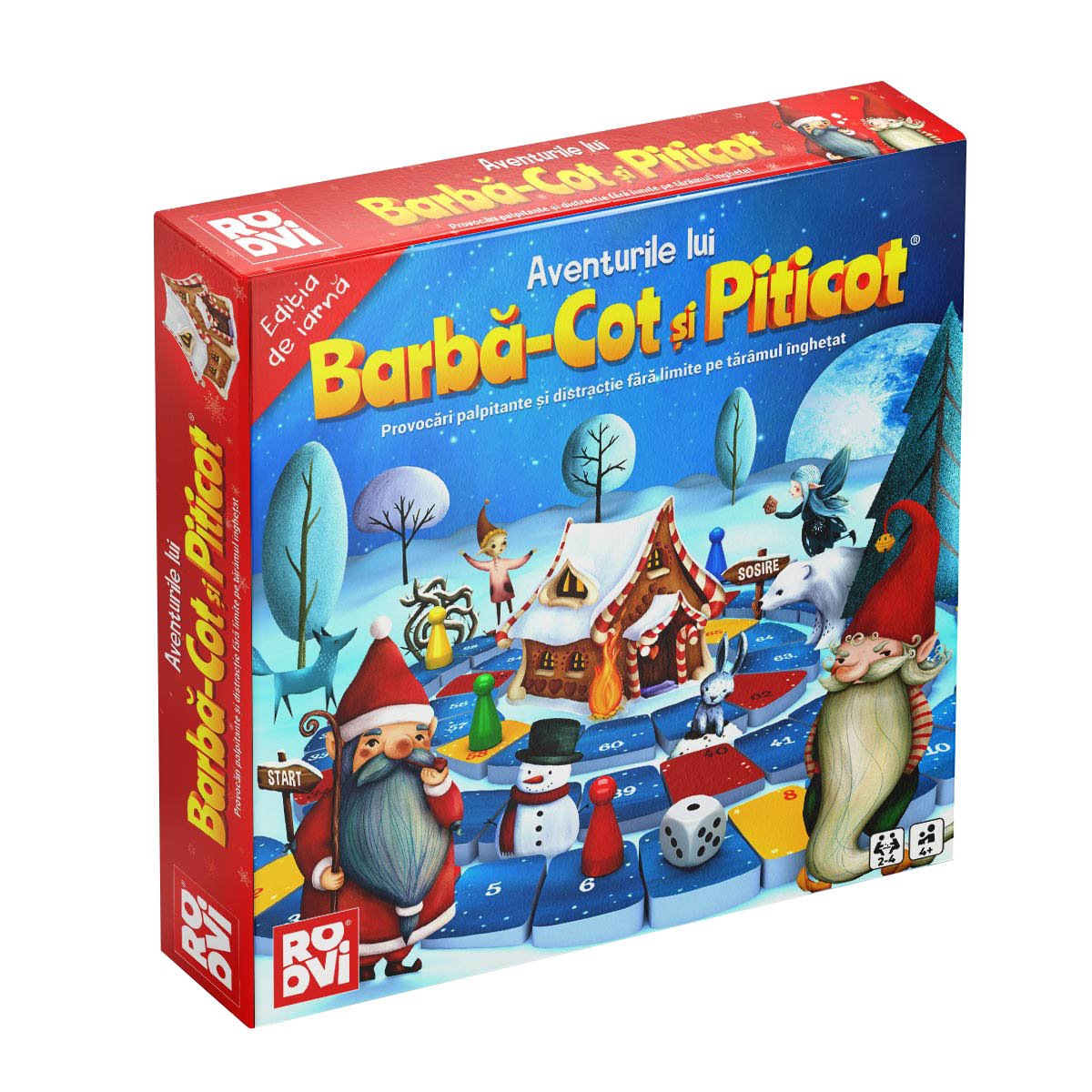 Aventurile lui Barba - Cot si Piticot - Editia de iarna, D - Toys - Publisol.ro