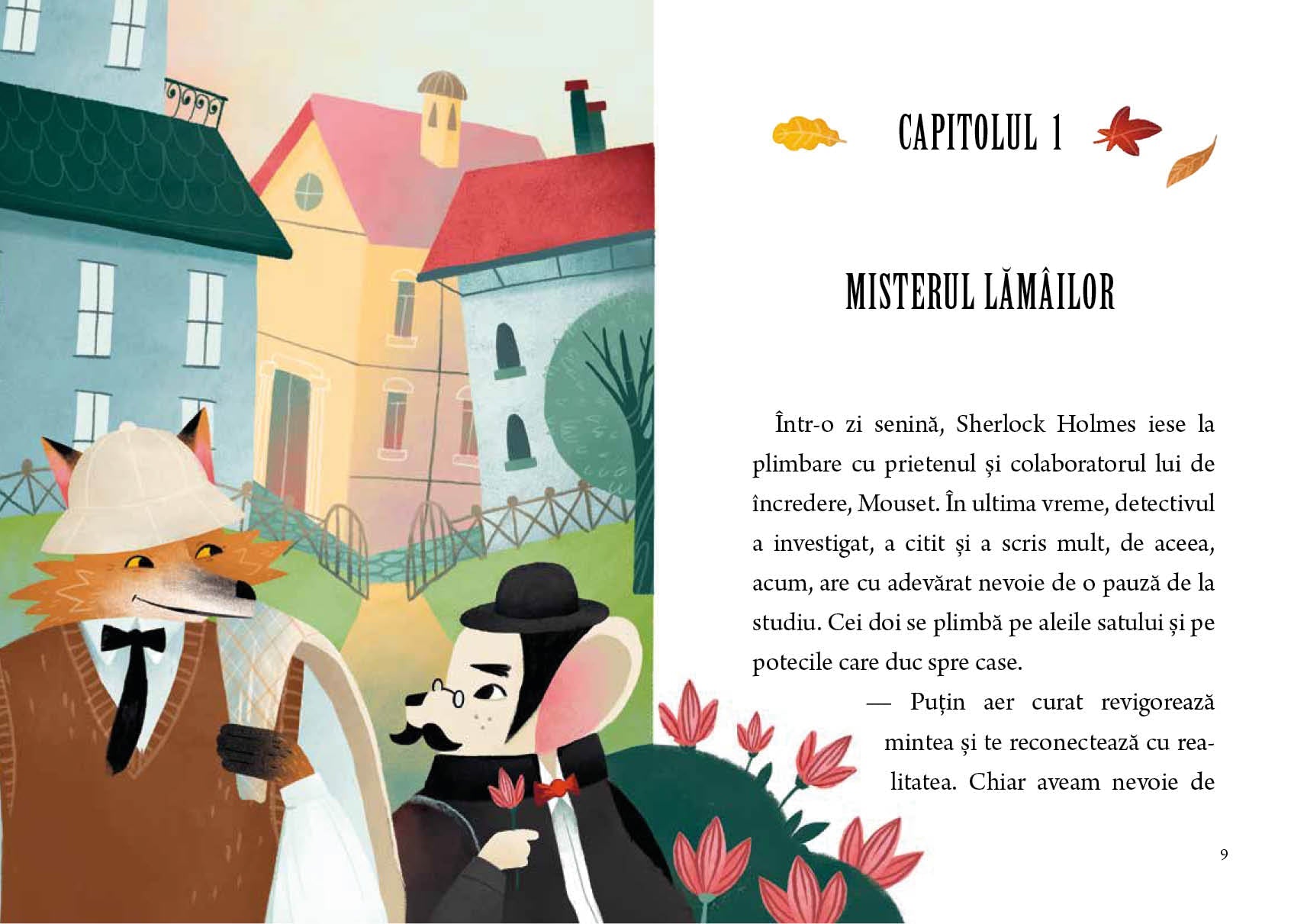 Aventurile vulpoiului SHERLOCK HOLMES - Cazul misterios al lui Pimpernel - vol 1, de Cristina Marsi - Publisol.ro