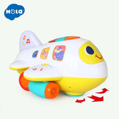 Avionul interactiv cu sunete si lumini, Jucarii Bebe - Publisol.ro