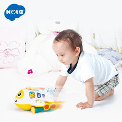 Avionul interactiv cu sunete si lumini, Jucarii Bebe - Publisol.ro