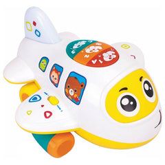 Avionul interactiv cu sunete si lumini, Jucarii Bebe - Publisol.ro