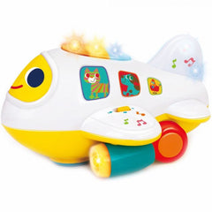 Avionul interactiv cu sunete si lumini, Jucarii Bebe - Publisol.ro