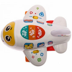 Avionul interactiv cu sunete si lumini, Jucarii Bebe - Publisol.ro